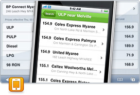 Go to WA Fuel Finder for iPhone